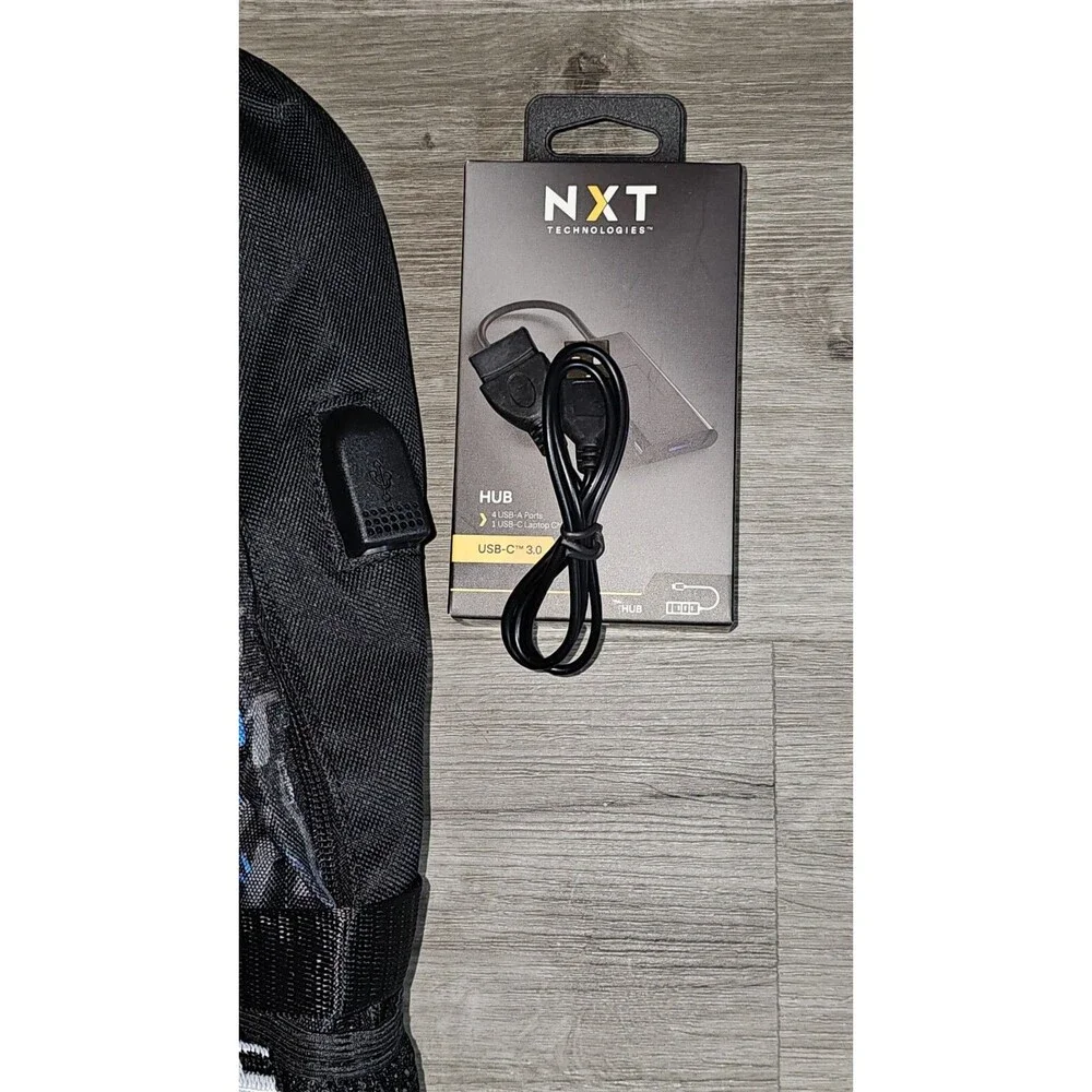 Men's Luminous Spine & Pressure Relief Backpack W/ USB Charging Interface + Hub